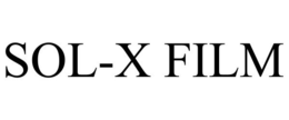 SOL-X FILM trademark
