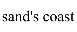 SAND'S COAST trademark