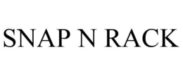 SNAP N RACK trademark