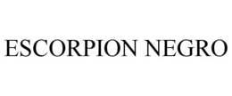 ESCORPION NEGRO trademark