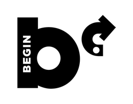 B BEGIN trademark