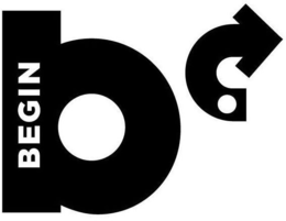 B BEGIN trademark