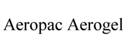 AEROPAC AEROGEL trademark