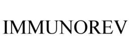 IMMUNOREV trademark