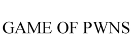 THE GAME OF PWNS trademark