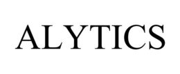 ALYTICS trademark