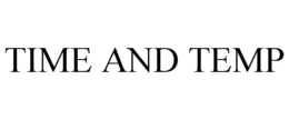 TIME AND TEMP trademark
