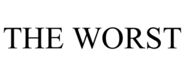 THE WORST trademark
