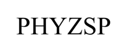 PHYZSP trademark