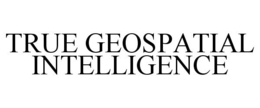 TRUE GEOSPATIAL INTELLIGENCE trademark