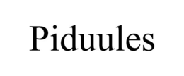 PIDUULES trademark