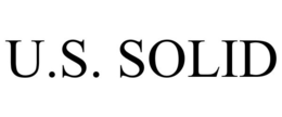 U.S. SOLID trademark