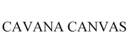 CAVANA CANVAS trademark