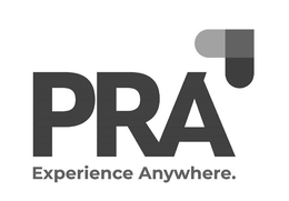 PRA EXPERIENCE ANYWHERE trademark