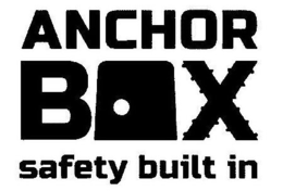 ANCHOR BOX SAFETY BUILT IN trademark