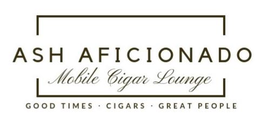ASH AFICIONADO MOBILE CIGAR LOUNGE GOODTIMES · CIGARS · GREAT PEOPLE trademark