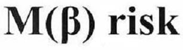 M ( ) RISK trademark