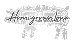 HOMEGROWN IOWA, IOWA SELECT FARMS FAMILIES SMALL BUSINESSES REVITALIZE STRONG COMMUNITIES RENEW PEOPLE MADE IN USA GROW trademark
