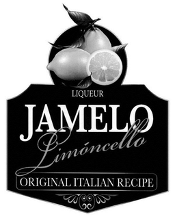 LIQUEUR JAMELO LIMONCELLO ORIGINAL ITALIAN RECIPE trademark