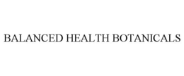 BALANCED HEALTH BOTANICALS trademark