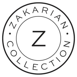 ZAKARIAN COLLECTION Z trademark
