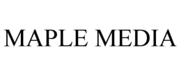 MAPLE MEDIA trademark