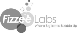 FIZZEE LABS WHERE BIG IDEAS BUBBLE UP trademark