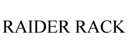 RAIDER RACK trademark