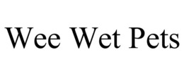 WEE WET PETS trademark