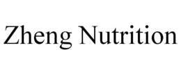 ZHENG NUTRITION trademark