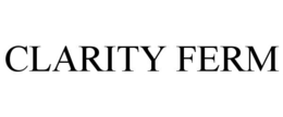 CLARITY FERM trademark