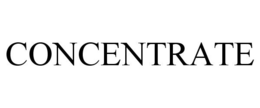 CONCENTRATE trademark