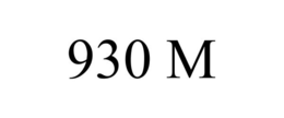 930 M trademark