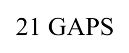 21 GAPS trademark