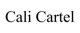 CALI CARTEL trademark