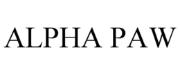 ALPHA PAW trademark
