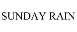 SUNDAY RAIN trademark