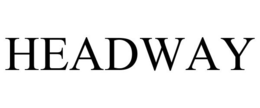 HEADWAY trademark