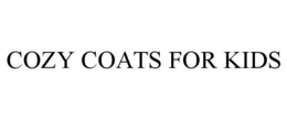 COZY COATS FOR KIDS trademark