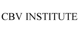 CBV INSTITUTE trademark