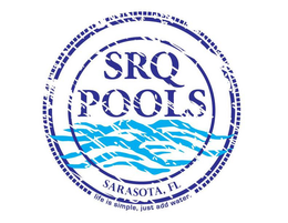 SRQ POOLS SARASOTA, FL LIFE IS SIMPLE, JUST ADD WATER. trademark