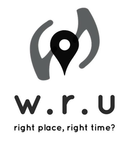 W.R.U RIGHT PLACE,RIGHT TIME? trademark