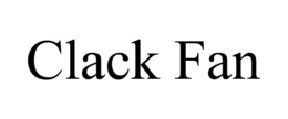 CLACK FAN trademark