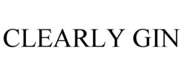 CLEARLY GIN trademark