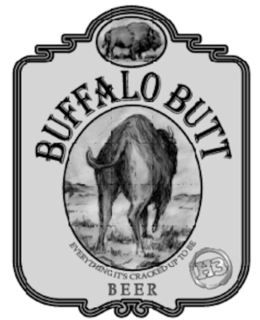 BUFFALO BUTT EVERYTHING IT'S CRACKED UP TO BE BEER H3 trademark