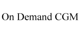 ON DEMAND CGM trademark
