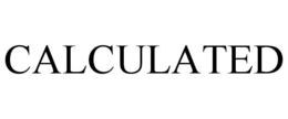 CALCULATED trademark