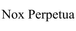 NOX PERPETUA trademark