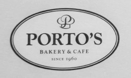 P PORTO'S BAKERY & CAFE SINCE 1960 trademark