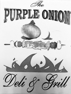 THE PURPLE ONION DELI & GRILL trademark